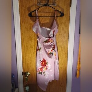 Pink Floral Dress